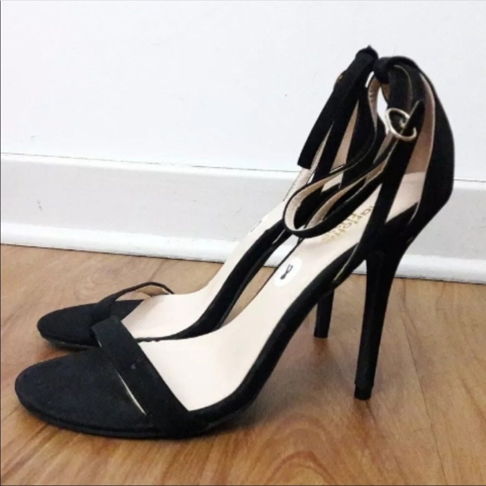 Charlotte Russe  ankle strap heels